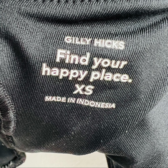 Gilly Hicks Black Recharge Wrap Bra Sports - Picture 5 of 5